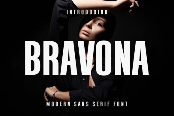 Bravona Bold Font for Modern Branding Projects