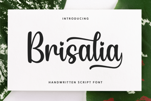 Brisalia Font: A Playful Script for Creative Projects