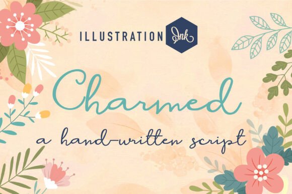 Charmed: A Handcrafted Script Font for Creative Makers