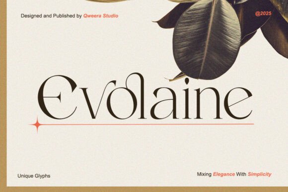 Evolaine Serif Font for Professional Branding