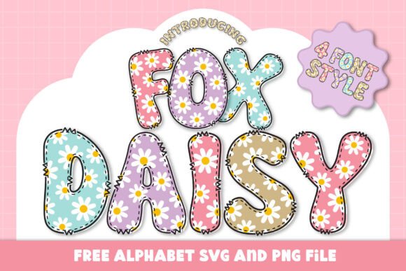Fox Daisy Font for Whimsical Web Design