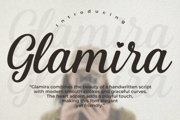 Glamira Script Font: A Modern Elegance for Design Projects