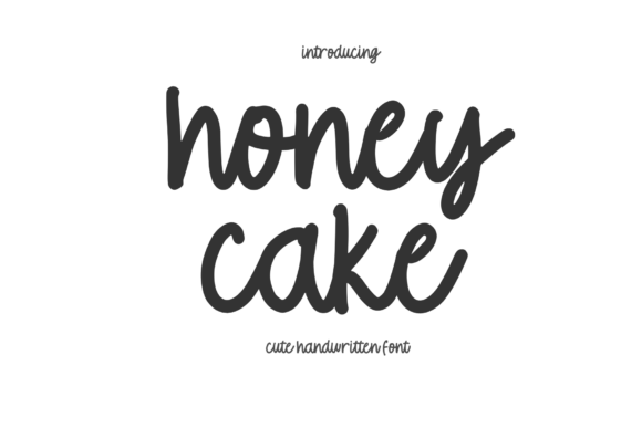 Honey Cake: A Whimsical Script Font for Editorial Design