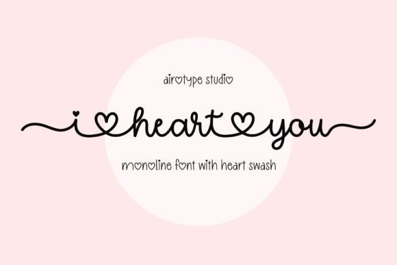 I Heart You Font for Charming Web Designs