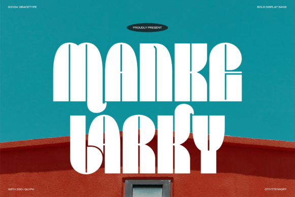 Manke Larky Font: A Modern Sans Serif for Design Projects