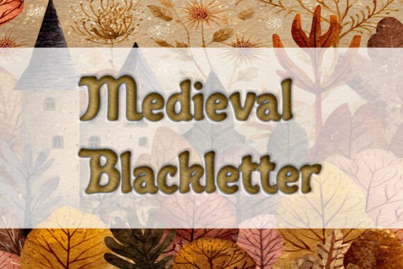 Medieval Blackletter Font Download