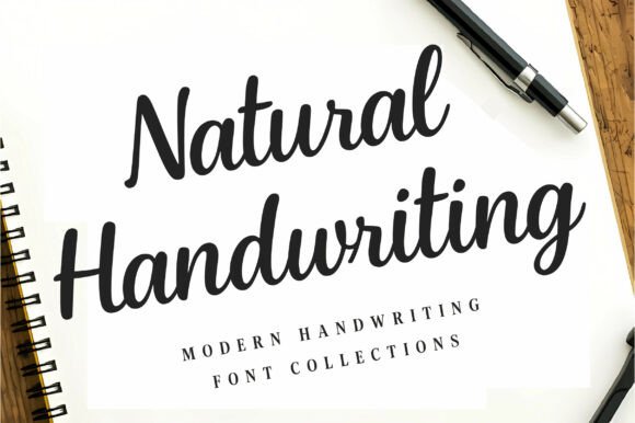 Natural Handwriting Font for Authentic Branding