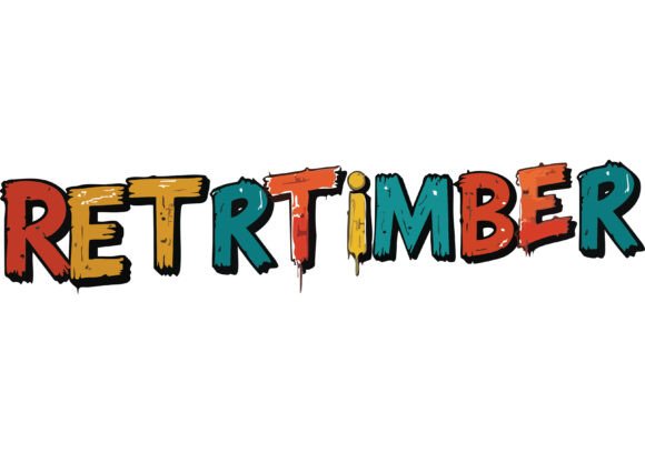Retrtimber: A Bold Color Font for Dynamic Web Design
