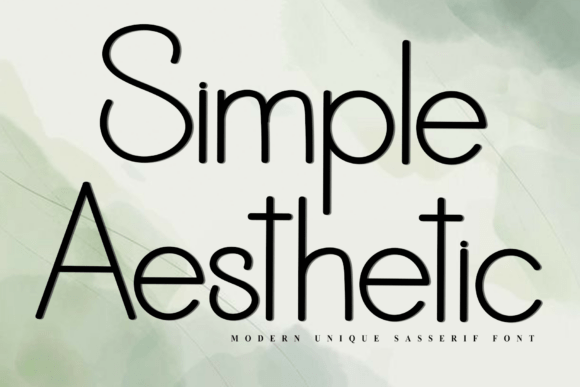 Simple Aesthetic Font Review & Download Guide