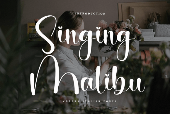 Singing Malibu Font for Timeless Web Design