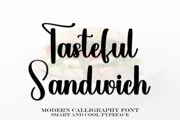 Tasteful Sandwich: A Sweet Script Font for Branding