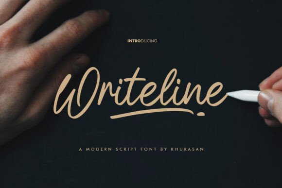 Writeline: A Modern Script Font for Professional Branding