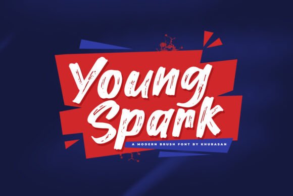 Youthful Typography with Young Spark Font